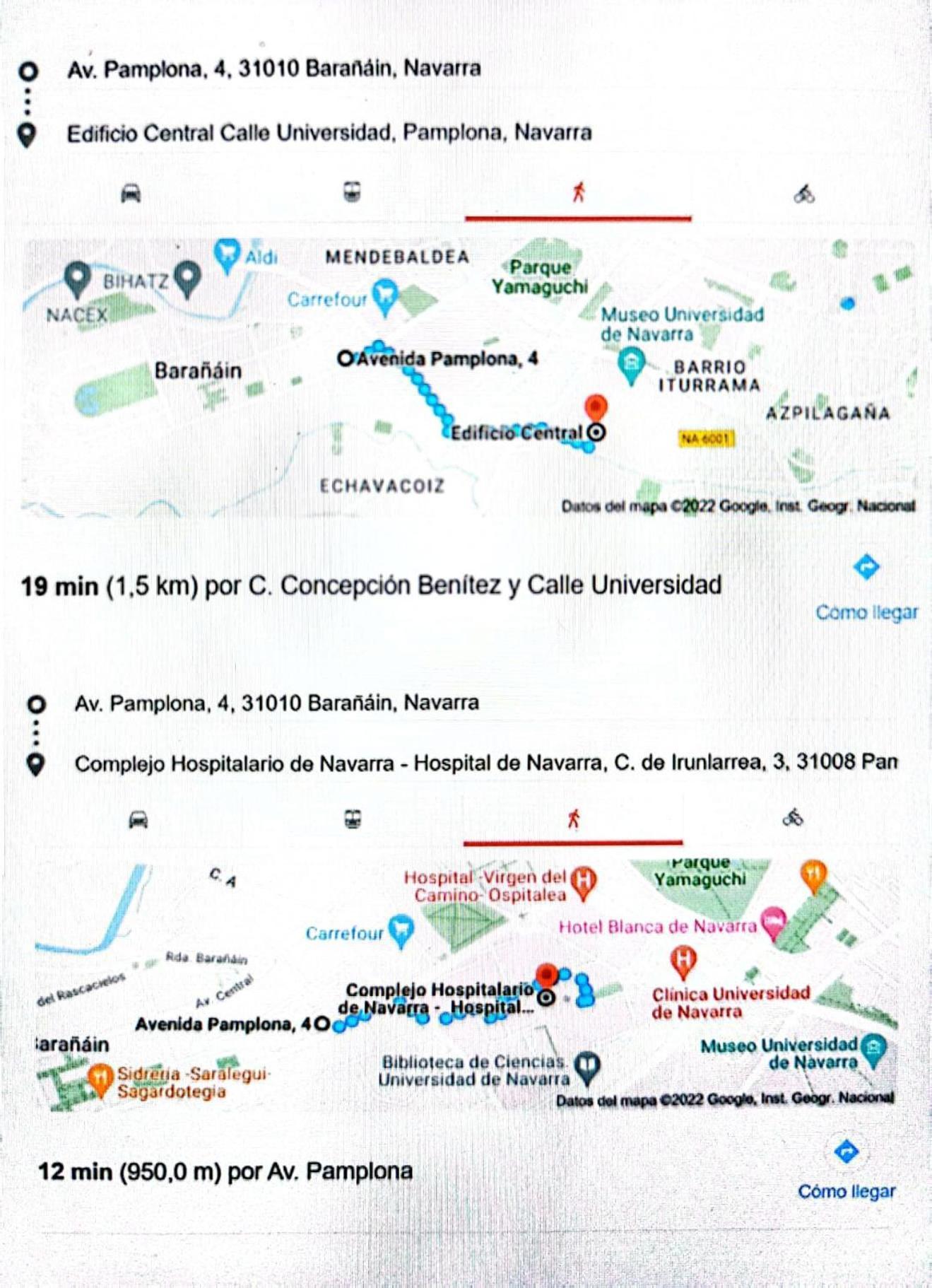 Los Sauces Pamplona Hospitales Universidad Baranain Εξωτερικό φωτογραφία